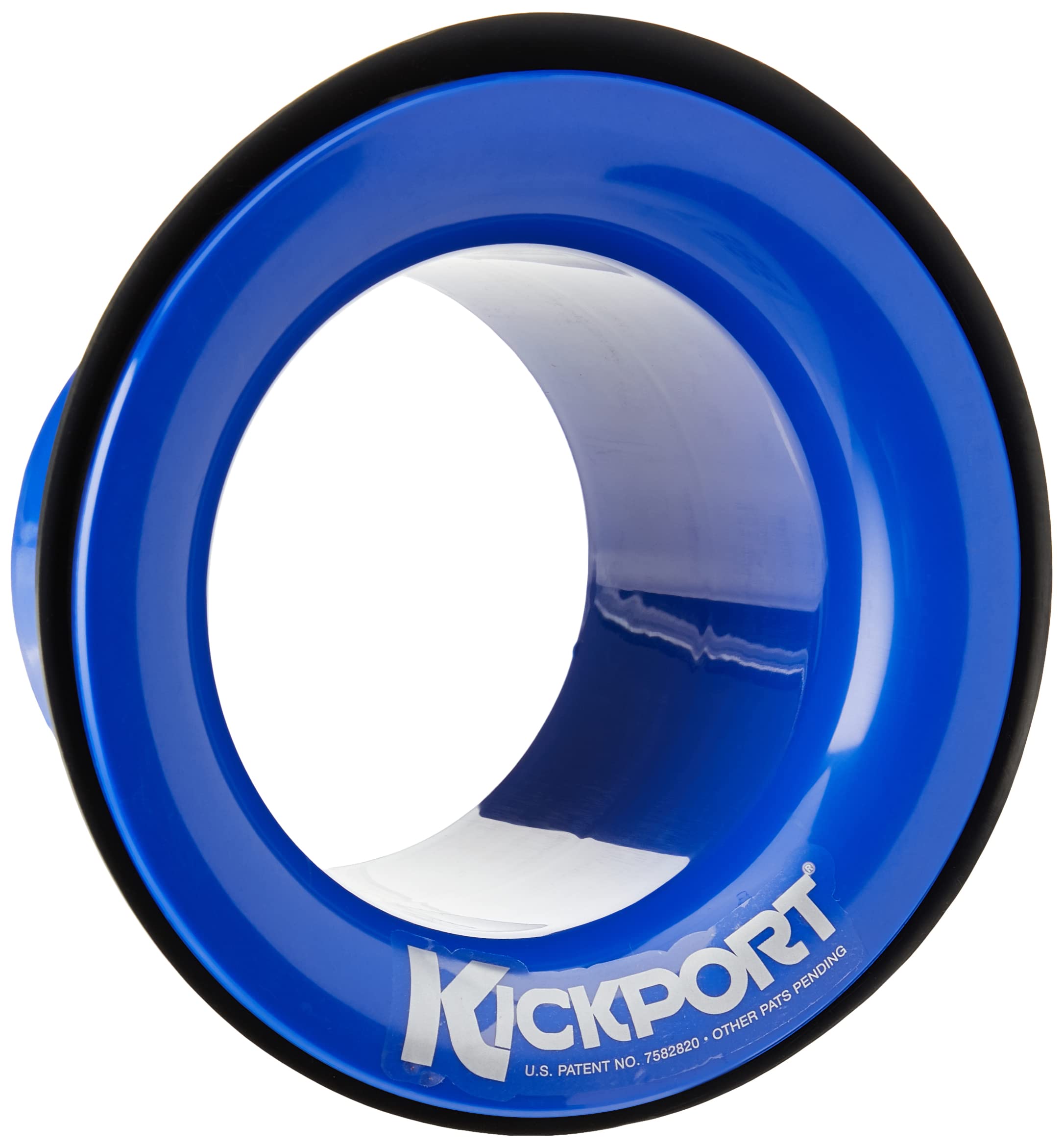 Kickport 4" Bass Drum Sound Hole - Blue