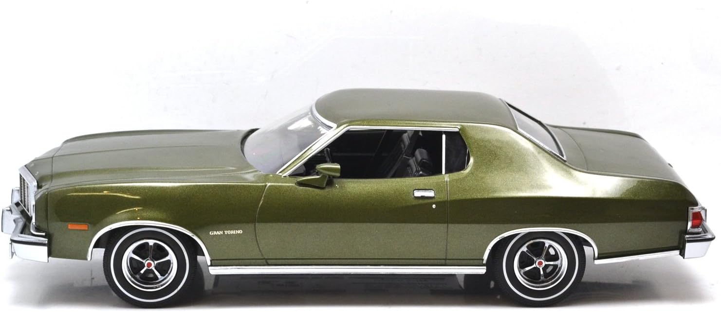 Amazon Greenlight 1 18scale Artisan 1976 Ford Gran Torino Green グリーンライト 1 18スケール アーティザン 1976 フォード グラントリノ グリーン 並行輸入品 ミニカー ダイキャストカー おもちゃ