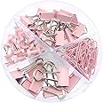 PROMISE FLOURISH Small Binder Clips 3/4 Inch 40 Pack