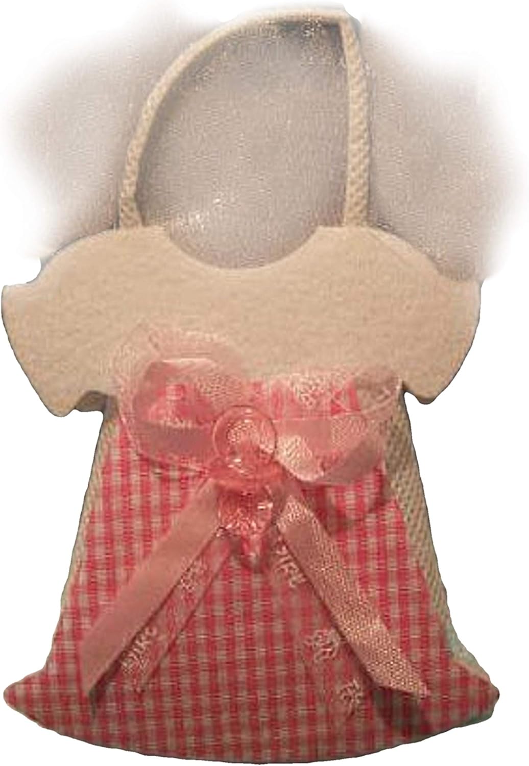 6 Baby Girl Pink Shower Favor Bags Health & Personal Care
