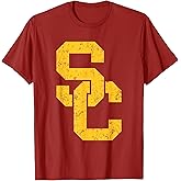 USC Trojans Vintage Icon Logo Officially Licensed T-Shirt Small
