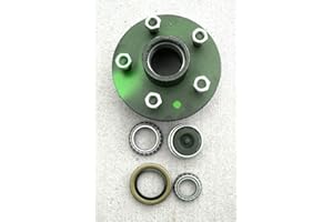 MGUOTP Replacement for 1-5x4.75 Idler Hub with 3500# Bearing Kit Replace Trailer Axle fits Dexter ALKO
