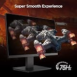 KOORUI 22 Inch FHD 1080p 75Hz Business Eye Care Monitor HDMI VGA Black view 5