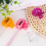 Fowecelt Toothbrush Covers - 4Pcs Electric Manual Cap for Travel & Home view 8