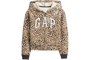 GAP girls Logo Hoodie Hooded Full Zip Sweatshirt