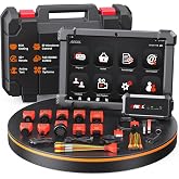 ANCEL X7HD 10.1'' Heavy Duty Truck Scanner, 40+ Reset, Bi-Directional Control &amp; Active Tests, ECU Coding, Full-System Diesel Diagnostic Tool with DPF Regen, HDOBD/OBD2 Scanner for Diesel Trucks