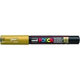 Marqueur Uni-ball Posca Pointe Extra Fine - Or | Peinture Opaque, Tout Support