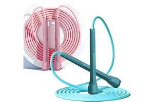 SUFEASDF kids Jump Rope - Speed Jump Rope for Kids 8-12,Lightweight,Tangle-Free, Adjustable,Perfect for Toddlers,Adult Beginners,Jumprope for Fitness,Enhance Endurance and Speed Workouts