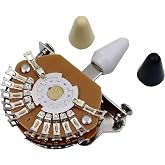 Guyker Oak 5 Way Super Lever Guitar Switch for ST Double Pole Guitar Accessories