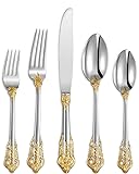 KEAWELL Luxury 20 Pieces 18/10 Stainless Steel