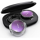 BEVCEFCC Ear Hook Earbuds Bluetooth 5.4 Secure Fit Wireless Headphones, Open-Ear Design with Over-Ear Hooks, 52H Playtime, HD Mic Bluetooth Headphones Connect 2 Devices for Work