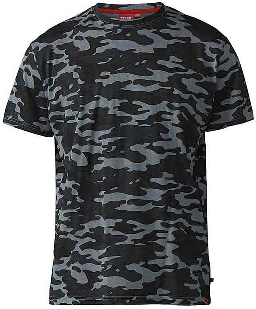 Kingsize Gaston Camouflage T-Shirt Storm