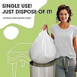 Pureegg Plastic Table Cloth Disposable 20