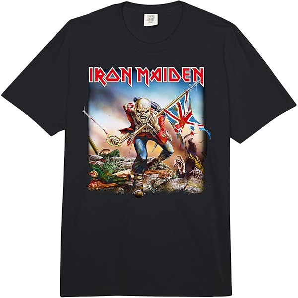 Iron Maiden アイアン・メイデン Trooper ポロシャツ Amazon.com: Iron Maiden The Trooper T-Shirt : Clothing, Shoes