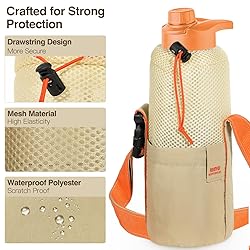 Nuovoware Water Bottle Carrier Bag, 40OZ Water