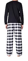 Mens Pajamas Set 2 Piece Pajamas For Men Long