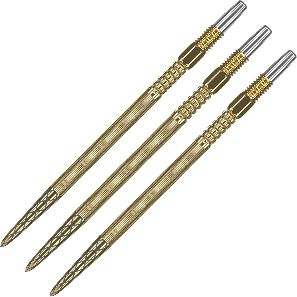 Target Darts Swiss Point DX Dart Points 3 Pack 30mm Gold SP Tip
