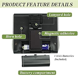 Large LCD Display Kitchen Timer -Magnetic Digital