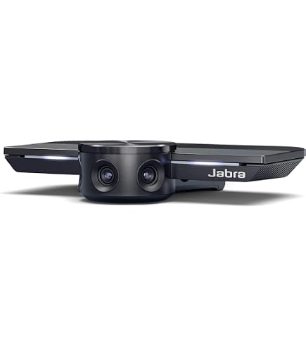 Supporto Da Tavolo Per Webcam Jabra PanaCast 50 - Base Stabile Solleva Di 7.4 Cm, Grigio, 36x12x9.6 Cm