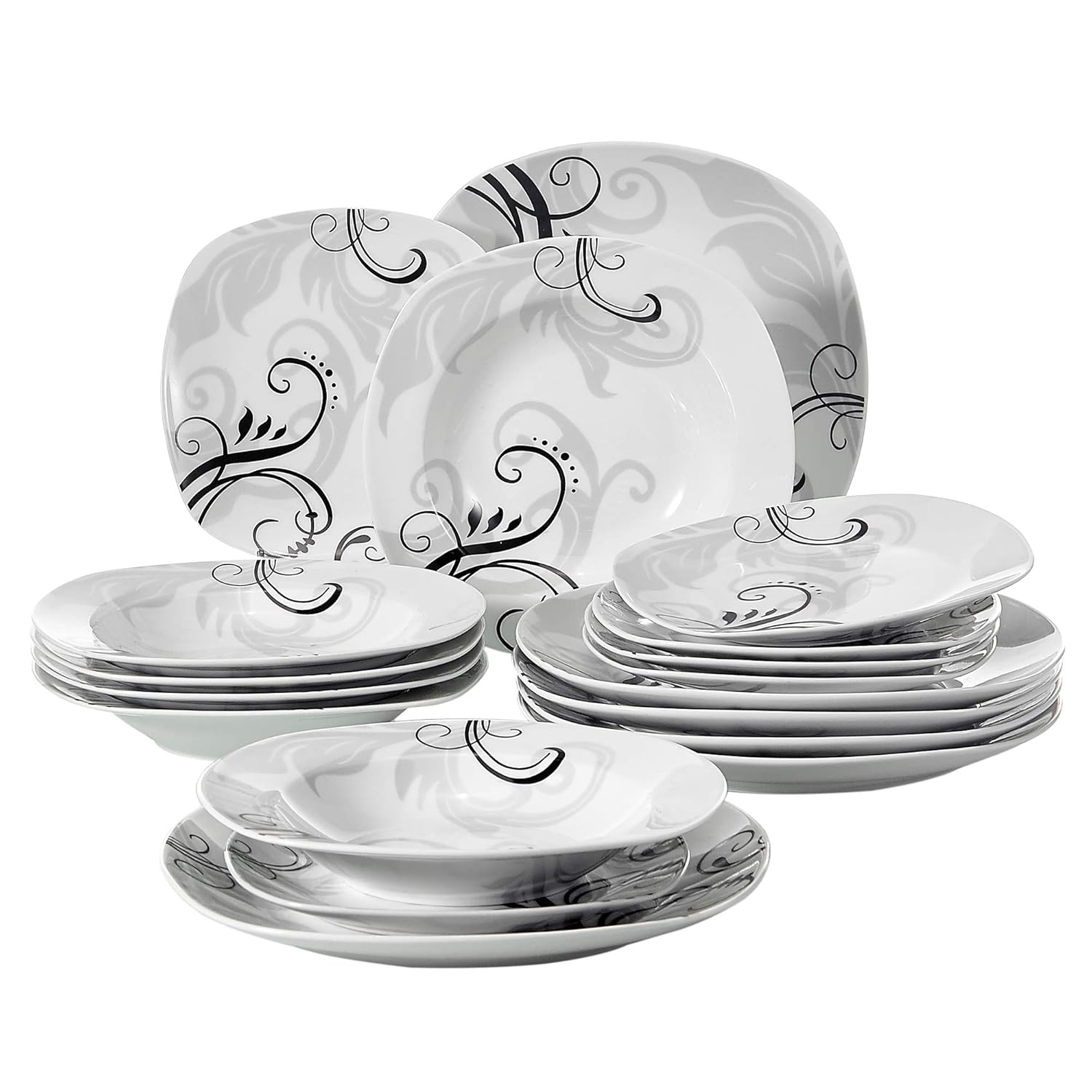 Best 18-Piece Kitchen Dinnerware Set