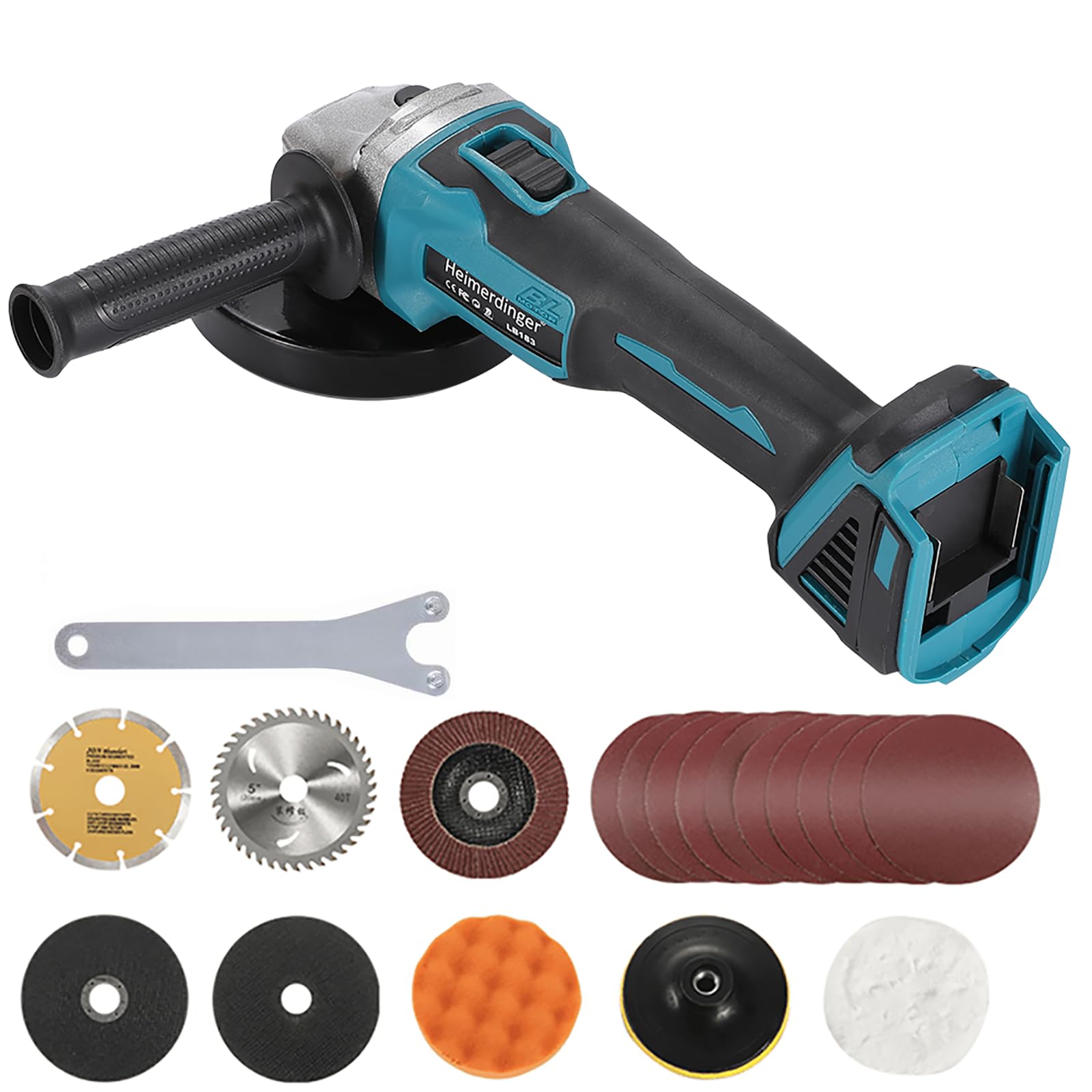 Cordless Angle Grinder for Makita18V Battery