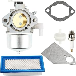 Harbot 690119 694526 Carburetor with 691643 Air Filter Tune Up Kit for 690115 690111 19G412 19E412 192432 192402 192412 Engines