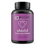 BoostCeuticals Quercetin 200 500mg Vegan Capsules