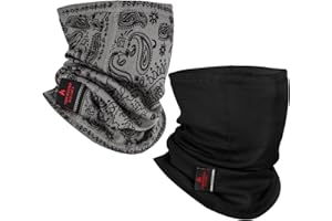 LANLFY Flame Resistant Face Mask for Men FR Neck Gaiter Headwear Covering CAT HRC 2 ARC Flash Protector Welding Accessories