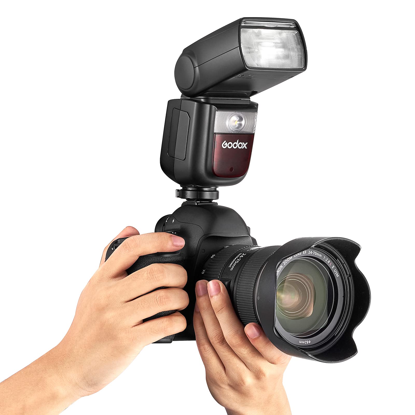 GODOX V860III-S TTL High-Speed Sync 1/8000s Camera Flash Speedlite, 2.4G GN60 7.2V/2600mAh Li-ion Battery Speedlight, 10 Level LED Modeling Light Compatible for Sony Cameras (Upgraded V860II-S)