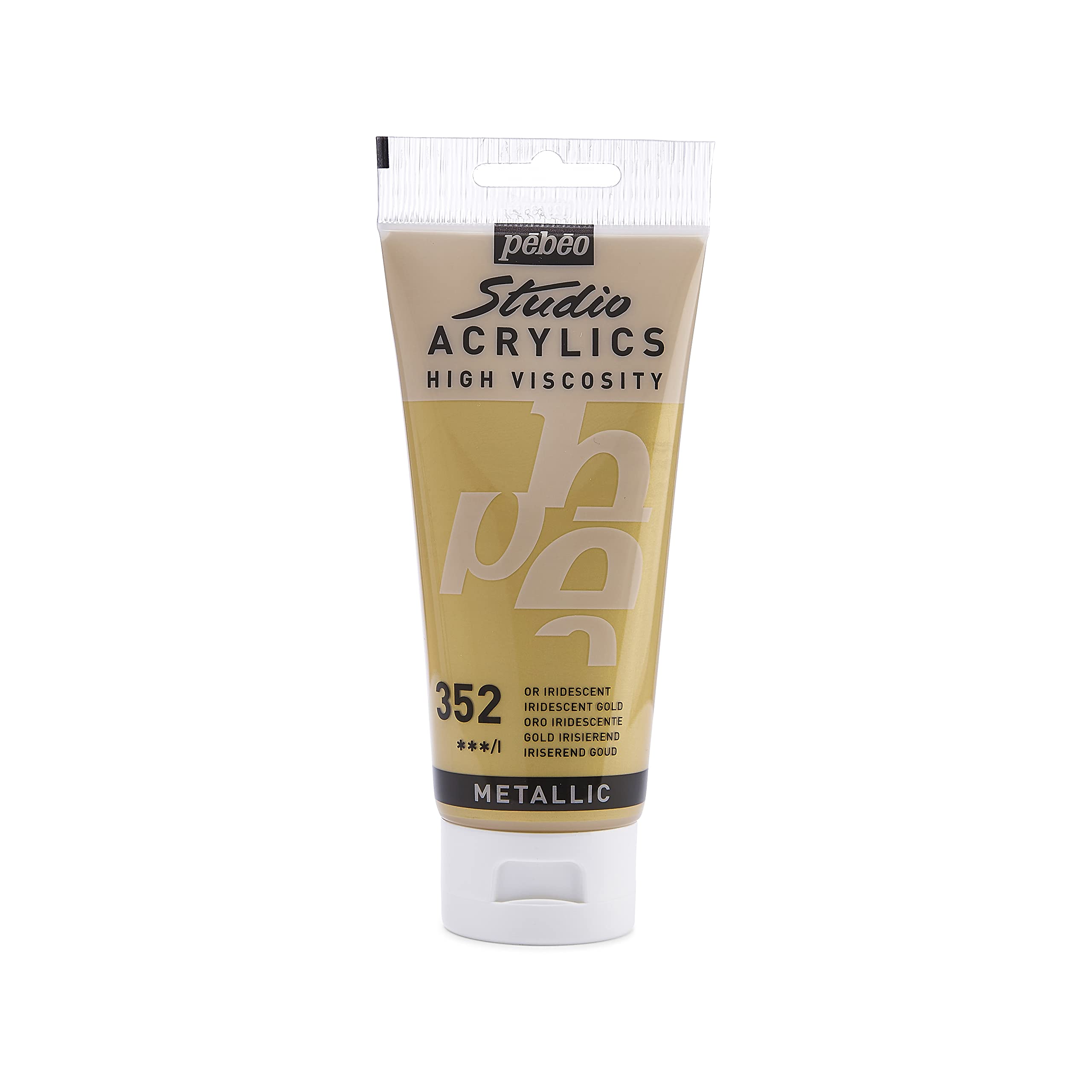PEBEO Acrylic metallic paint - Gold - 100 ml — image 1