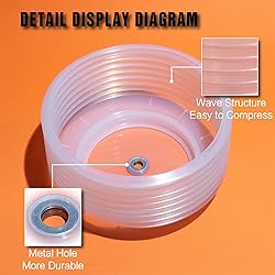VIKITON 6-1/8 Hole Saw for Recessed Lights, 6.1