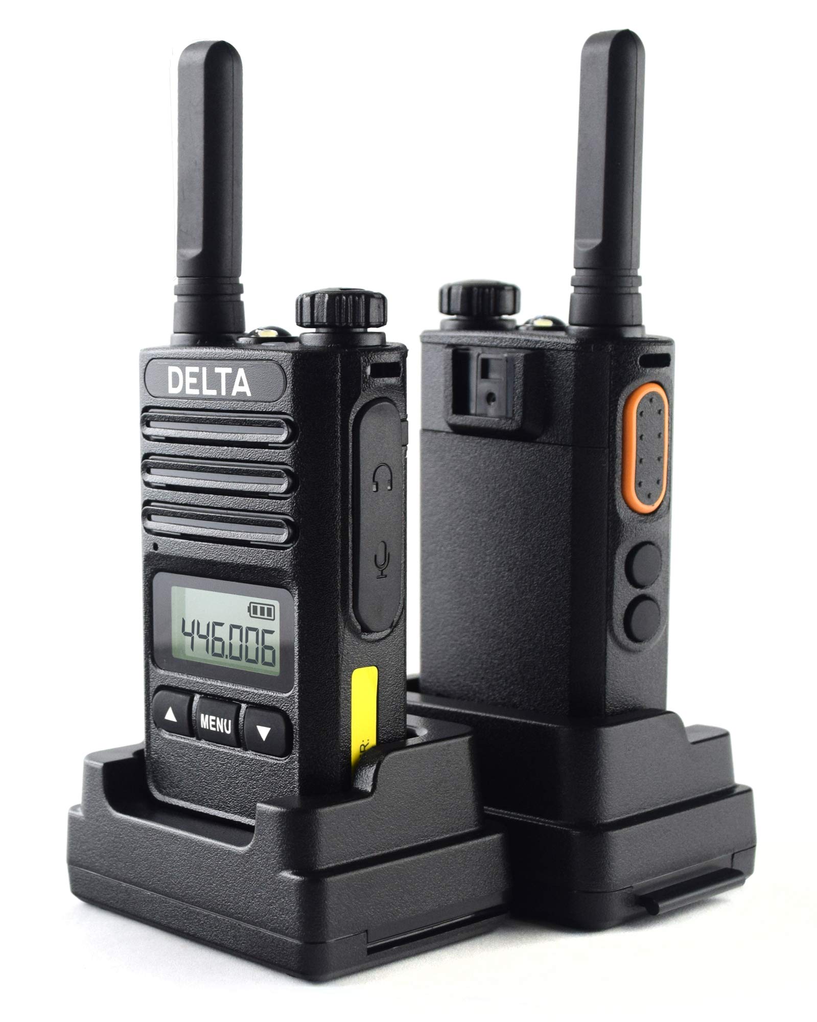 Pama Delta PMR Radio Twin Pack with Desktop Chargers