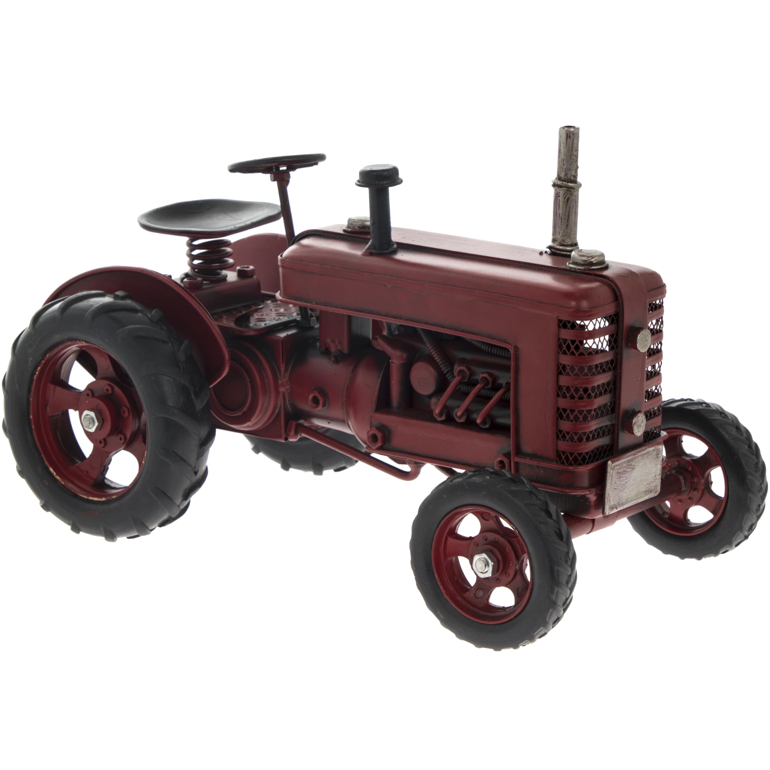 Lesser & Pavey Vintage Effect Tin Red Tractor - Vintage Transport Collection