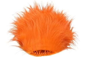 lanbqiuer Funny Wigs for Women Orange Party Wigs Costume Funky Hairband Crazy Wig for Halloween Costume Cosplay