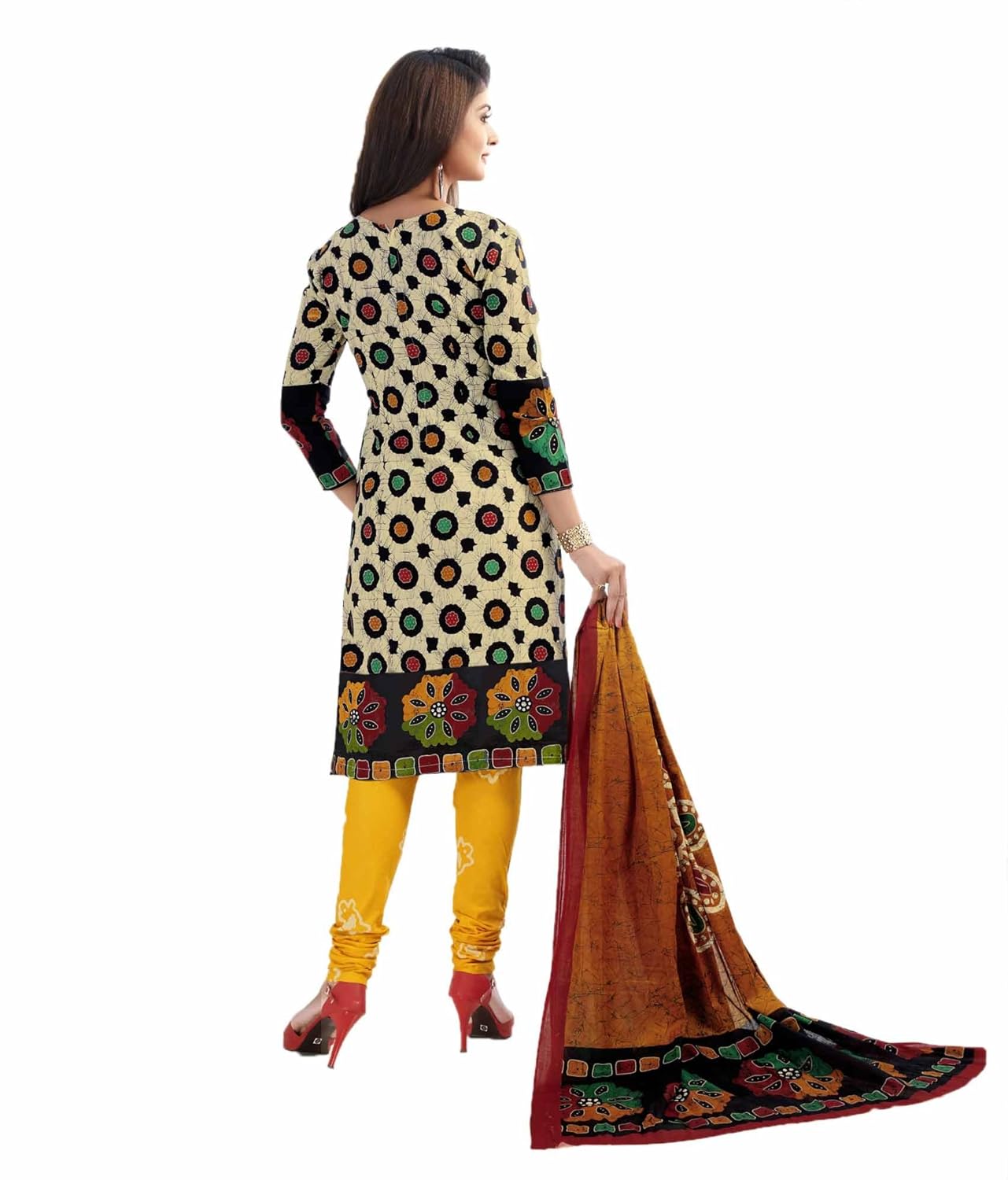 miraan women's dress material (san7028_multicoloured_free size)