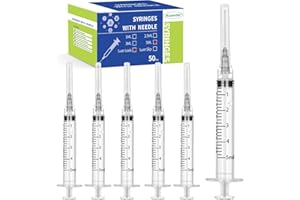 Xuanda 50Pack 5ml Individual Package Suitable for Industrial, Scientific, Measuring, Watering, Pet Feeding, Glue Applicator