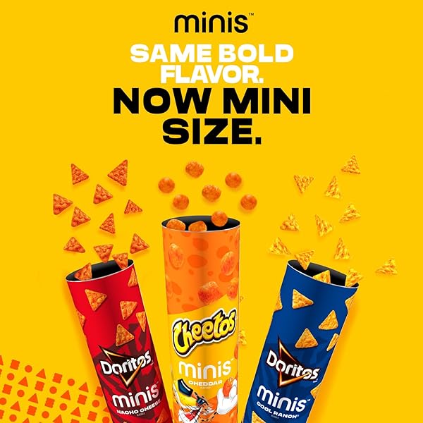 DORITOS, MINI NACHO CHEESE, 5.12 OUNCE