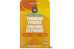 FGO Organic Turmeric Powder w/Curcumin, 100% Raw from India, 16oz (Pack of 1)