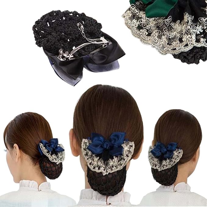 Delicate Elegant Cloth Professional Nurse Airline Stewardess Hair
