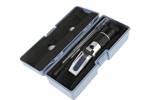 Akozon Professional Honey Sugar Tester Meter, 58-90% Accurate Brix Refractometer with ATC Digital Handheld, Suitable for Hone