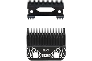 StyleCraft Replacement ECHO Fixed DLC Hair Clipper Blade with DLC Deep Tooth Cutter Set