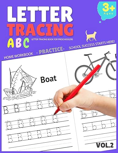 Download Letter Tracing Book for Preschoolers: Letter Tracing Books for Kids Ages 3-5, Letter Tracing Book, Letter Tracing Practice Workbook PDF