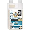 Unique RV Digest-It Ultra RV Toilet Treatment, 32 Uses, Super Concentrated - Eliminates Odor and Liquifies Waste, Easy-Measur