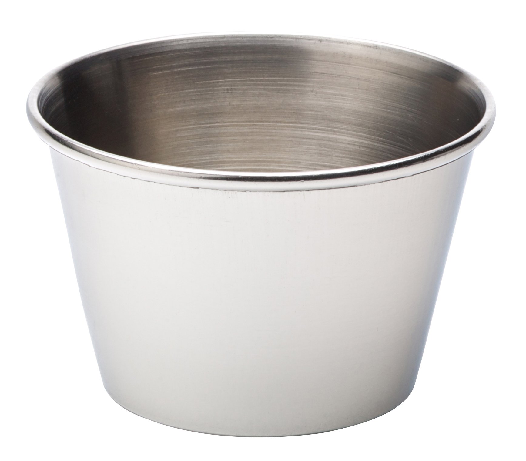 Utopia F91051 Pans/Pails/Casseroles Ramekin, Stainless Steel Presentation, 2.5 oz., 8 cL (Pack of 24)