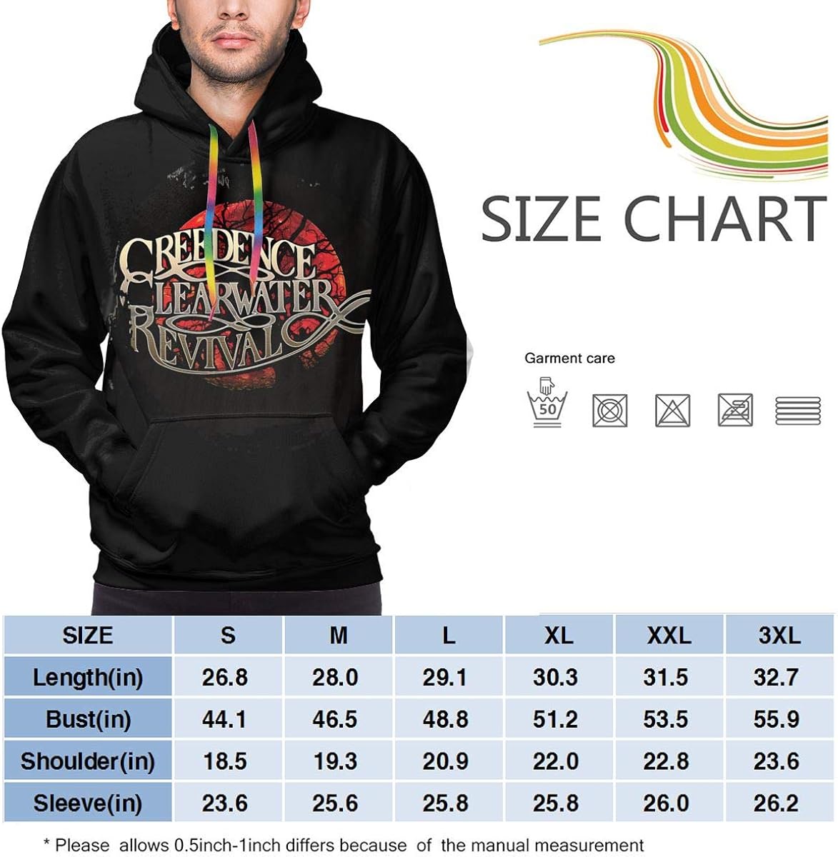 creedence clearwater revival hoodie