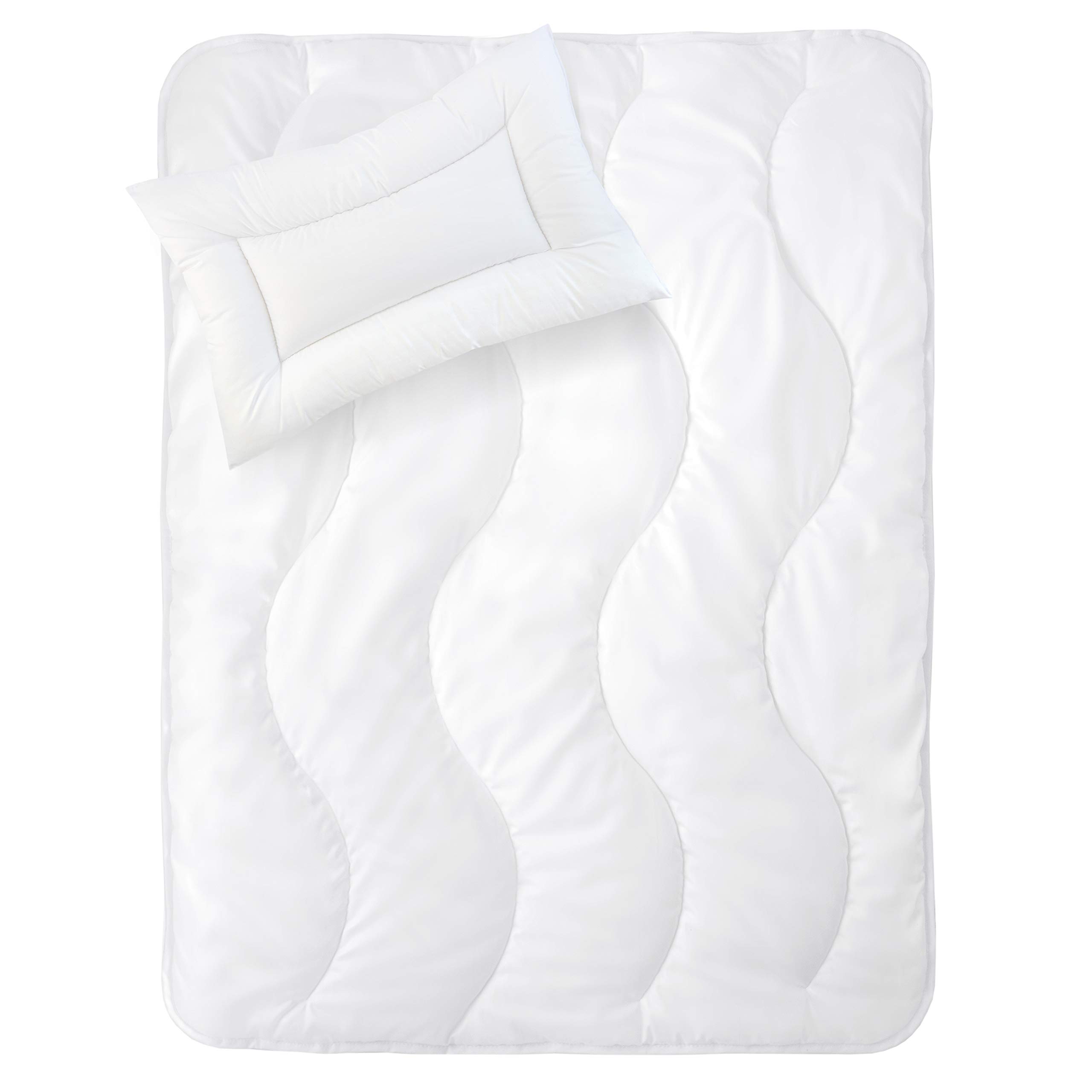 Urra J441-5004-00 Satin Duvet 100/135+40/60, White, 515 g
