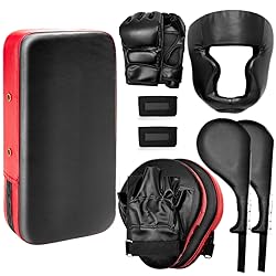 10 In1 Punching Mitts Kick Pack Set Boxing Mitts