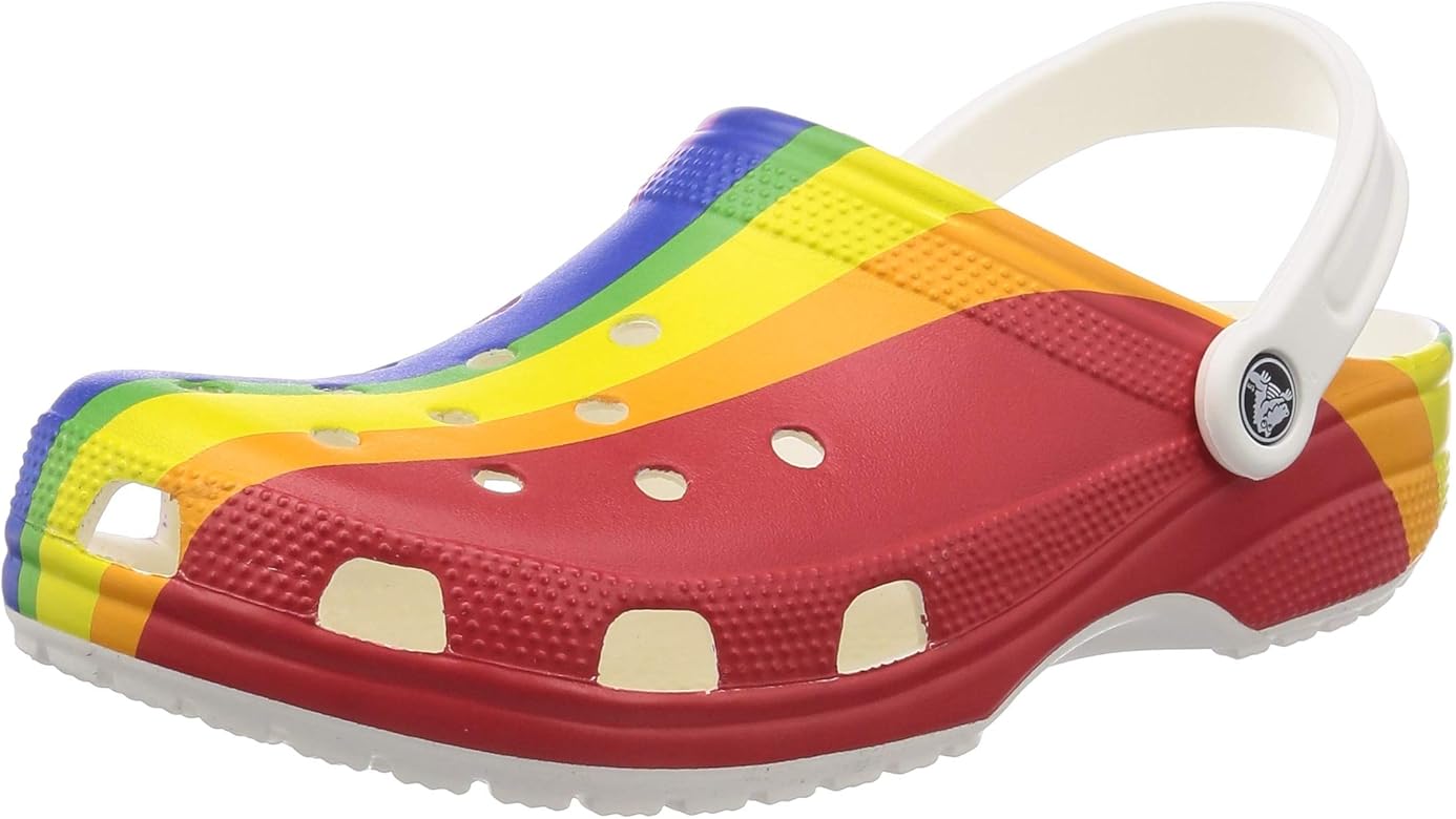 rainbow crocs amazon