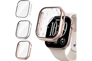 Tensea 3PCS for Apple Watch Screen Protector Case Series 12 42mm