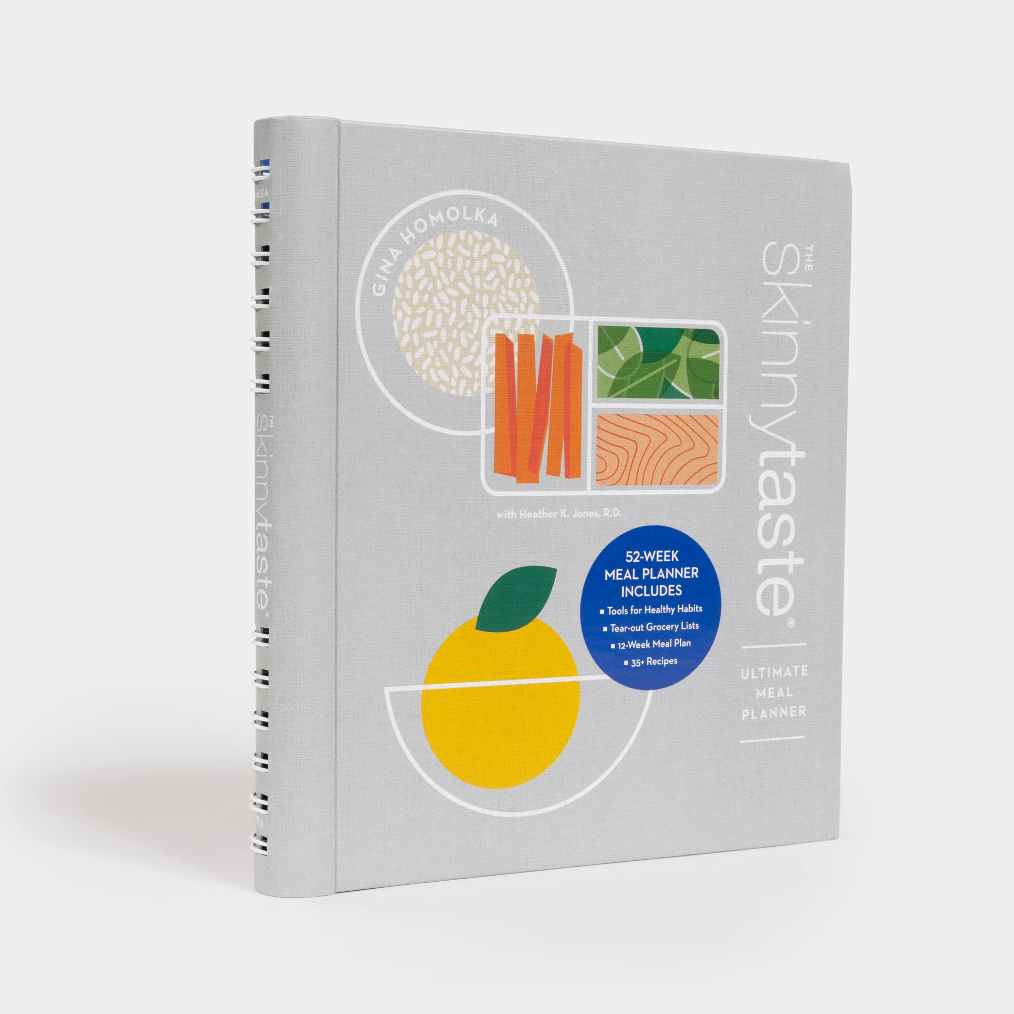 The Skinnytaste Ultimate Meal Planner: 52-Week Meal Planner with 35+ Recipes, a 12-Week Meal Plan, Tear-Out Grocery Lists, and Tools for Healthy Habits The Skinnytaste Ultimate Meal Planner: 52-Week Meal Planner with 35+ Recipes, a 12-Week Meal Plan, Tear-Out Grocery Lists, and Tools for Healthy Habits Hardcover